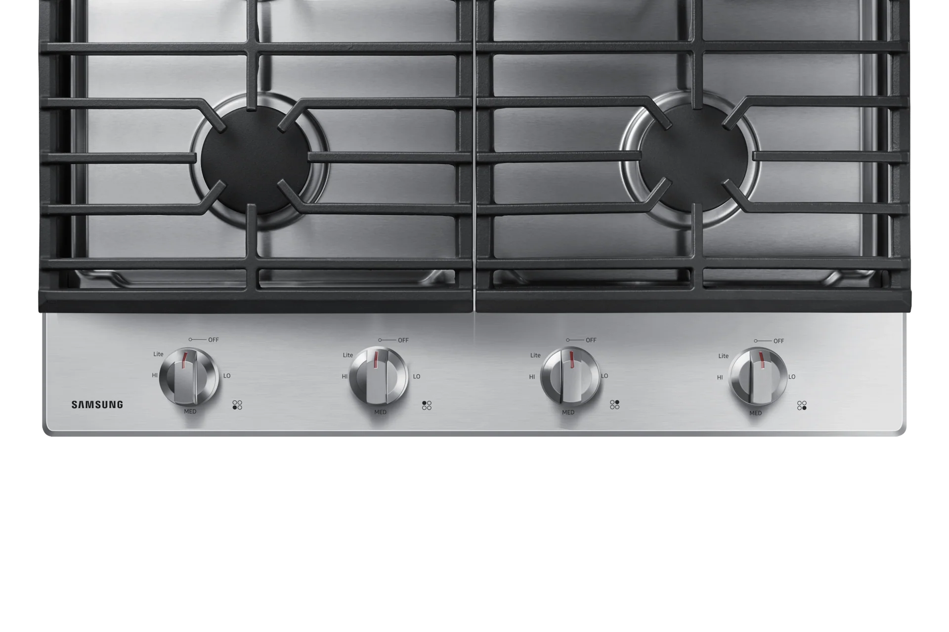 Samsung NA30R5310FS Gas Cooktop Cast Iron Grates 17K BTU Power Burner 30" Width - Image 9