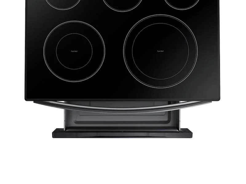 Samsung NE59R4321SG 5.9 cu. ft. Freestanding Electric Range with Convection in Black Stainless Steel - Image 7