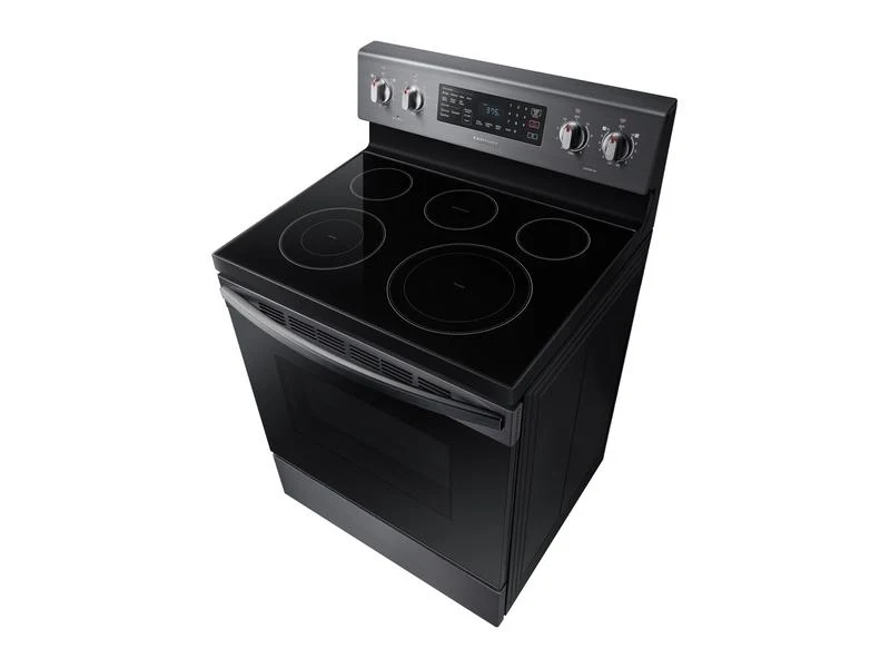 Samsung NE59R4321SG 5.9 cu. ft. Freestanding Electric Range with Convection in Black Stainless Steel - Image 9