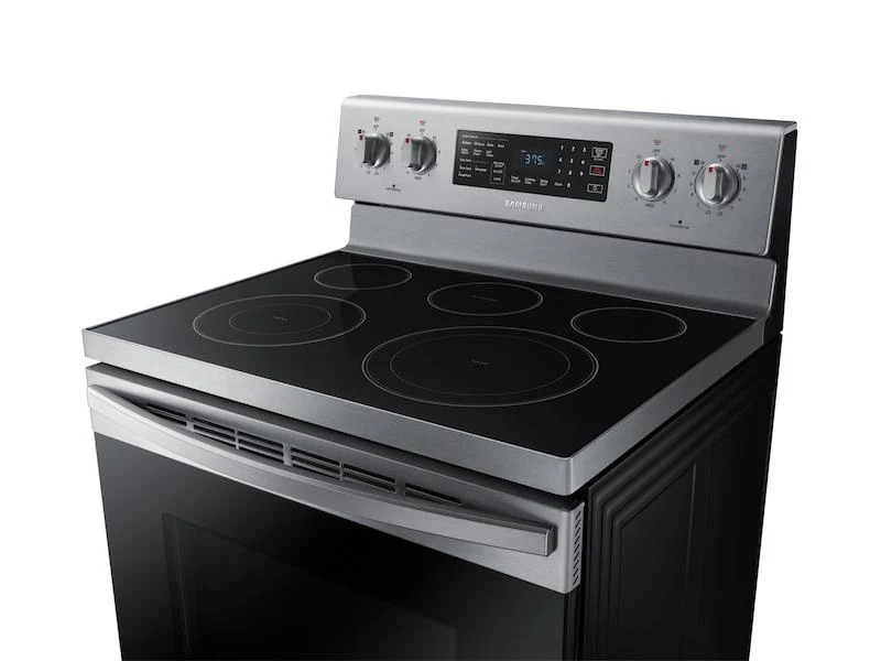 Samsung NE59R4321SS 5.9 cu. ft. Freestanding Electric Range with Convection in Stainless Steel - Image 8