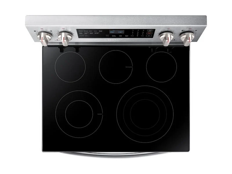 Samsung NE59R6631SS 5.9 cu. ft. Freestanding Electric Range with True Convection in Stainless Steel - Image 4