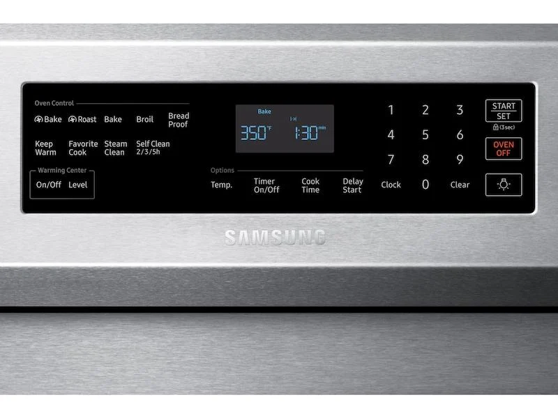 Samsung NE59R6631SS 5.9 cu. ft. Freestanding Electric Range with True Convection in Stainless Steel - Image 7