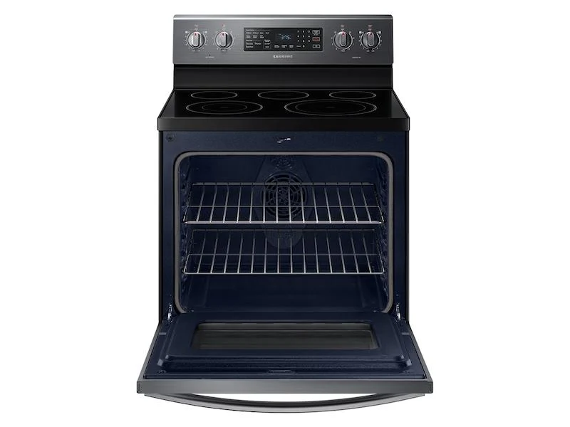 Samsung NE59T7511SG 5.9 cu. ft. Freestanding Electric Range with Air Fry and Convection in Black Stainless Steel - Image 3