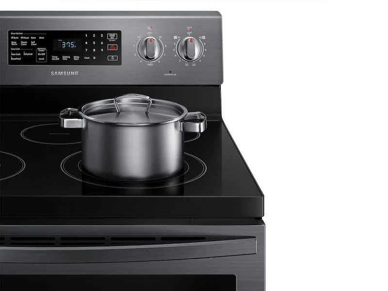 Samsung NE59T7511SG 5.9 cu. ft. Freestanding Electric Range with Air Fry and Convection in Black Stainless Steel - Image 5