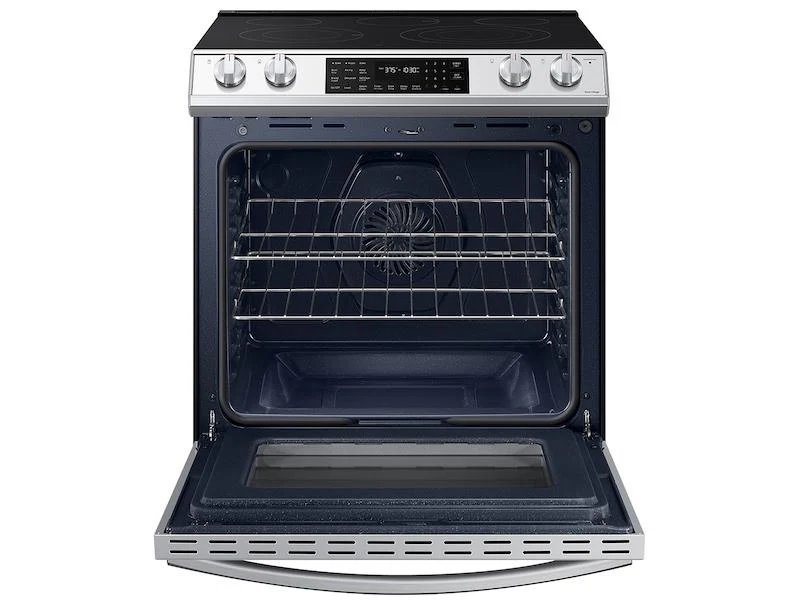 Samsung Bespoke 6.3 cu. ft. Smart Front Control Slide-In Electric Range with Air Fry - Image 5