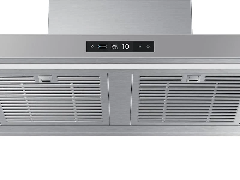 Samsung NK30CB700WCGAA 30" Bespoke Smart Wall Mount Hood with LCD Display in Clean Grey - Image 6
