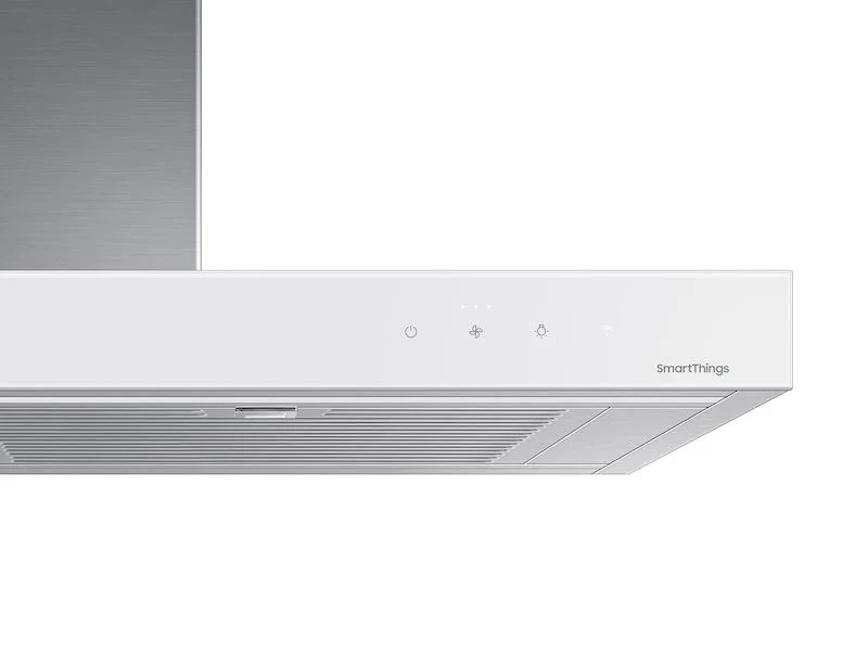 Samsung NK36CB600W12AA 36" Bespoke Smart Wall Mount Hood in Clean White - Image 6