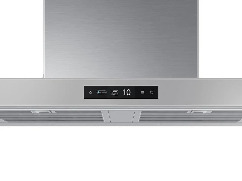 Samsung NK36CB700WCGAA 36" Bespoke Smart Wall Mount Hood with LCD Display in Clean Grey - Image 7