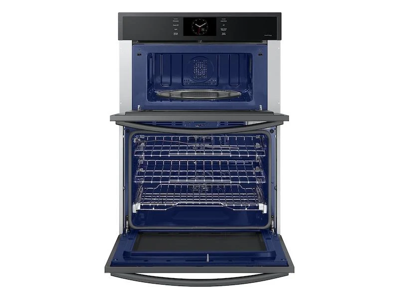 Samsung NQ70CG600DMTAA 30" Microwave Combination Wall Oven with Steam Cook in Matte Black - Image 5