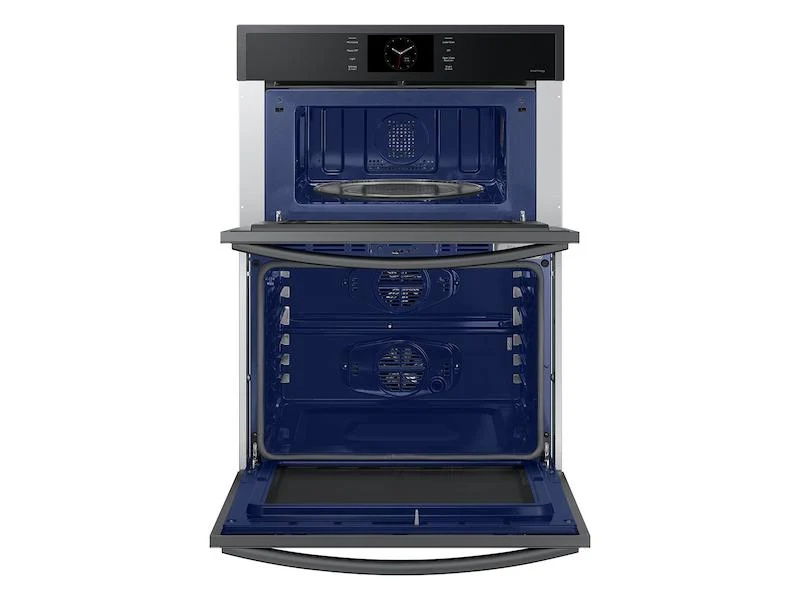 Samsung NQ70CG600DMTAA 30" Microwave Combination Wall Oven with Steam Cook in Matte Black - Image 6