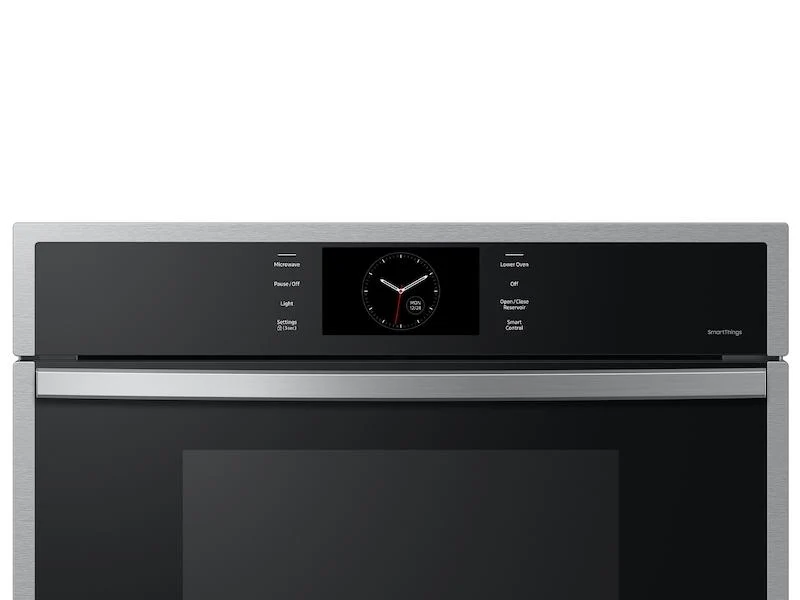 Samsung NQ70CG600DSRAA 30" Microwave Combination Wall Oven with Steam Cook in Stainless Steel - Image 9