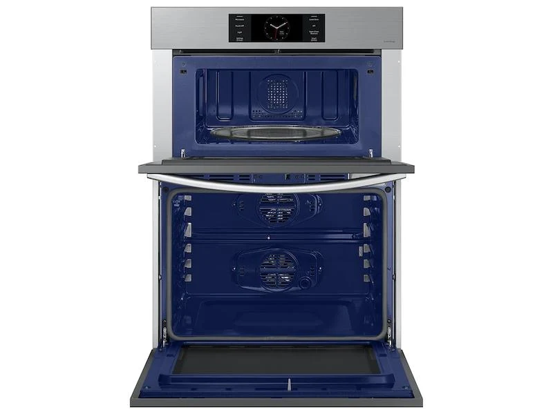Samsung NQ70CG700DSRAA Bespoke 30" Microwave Combination Wall Oven with with Flex Duo™ in Stainless Steel - Image 6