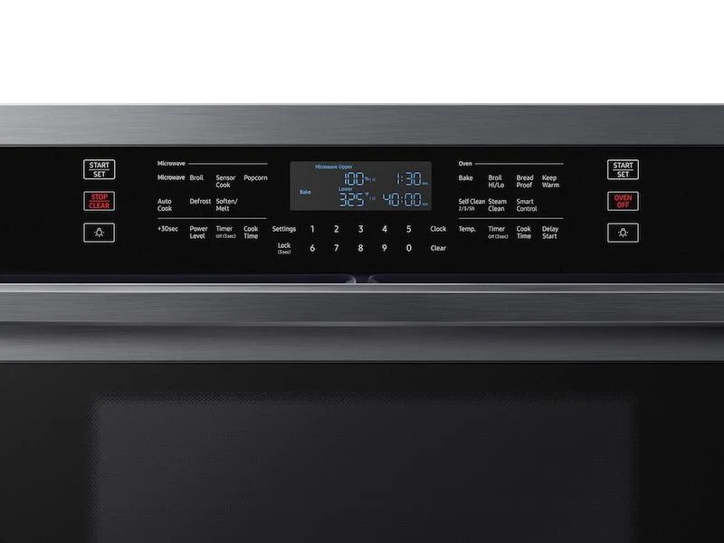 Samsung NQ70T5511DG 30" Microwave Combination Wall Oven with Wi-Fi in Black Stainless Steel - Image 12