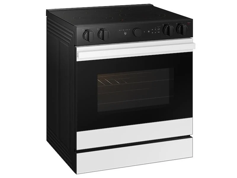 Samsung NSE6DB850012 Bespoke 6.3 cu. ft. Smart Slide-In Electric Range with Air Sous Vide & Air Fry in White Glass - Image 11
