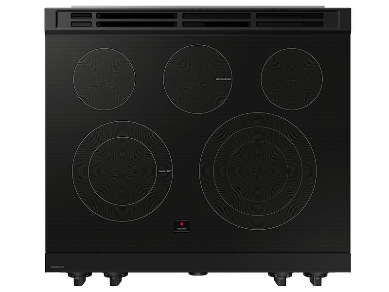 Samsung NSE6DB850012 Bespoke 6.3 cu. ft. Smart Slide-In Electric Range with Air Sous Vide & Air Fry in White Glass - Image 6