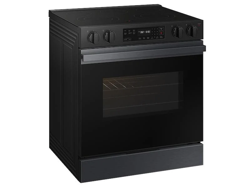Samsung NSE6DG8100MT Bespoke 6.3 cu. ft. Smart Slide-In Electric Range with Precision Knobs in Matte Black Steel - Image 11