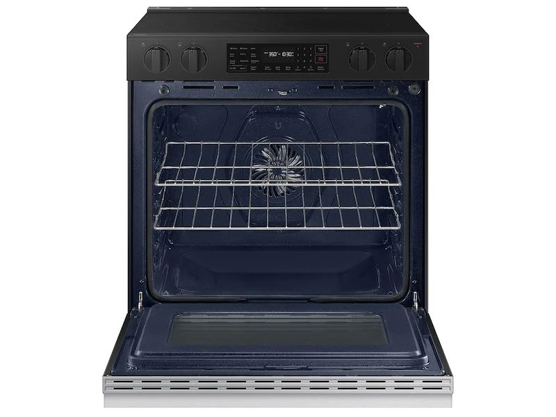 Samsung NSE6DG8300SR Bespoke 6.3 cu. ft. Smart Slide-In Electric Range with Air Fry & Precision Knobs in Stainless Steel - Image 4