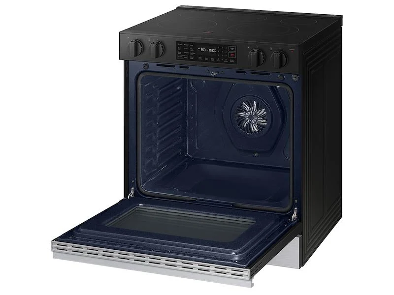 Samsung NSE6DG8300SR Bespoke 6.3 cu. ft. Smart Slide-In Electric Range with Air Fry & Precision Knobs in Stainless Steel - Image 9
