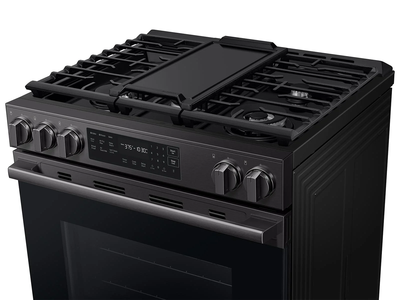Samsung NSG80H60SE Bespoke Smart Slide-in Gas Range Pro Style Design  Air Fry Max  True Convection - Image 12