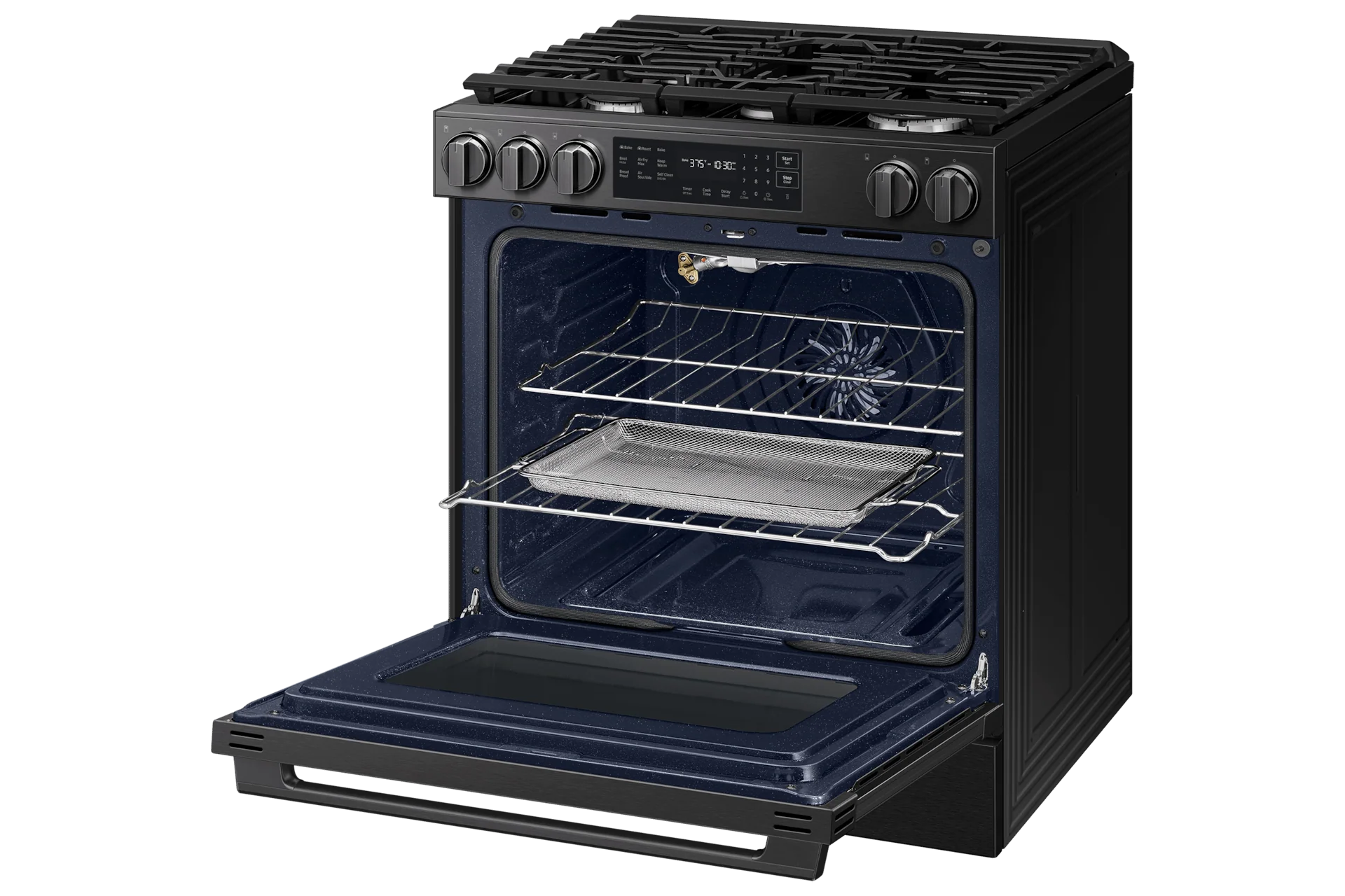 Samsung NSG80H60SE Bespoke Smart Slide-in Gas Range Pro Style Design  Air Fry Max  True Convection - Image 15