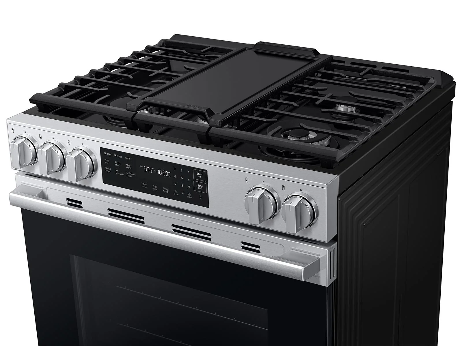 Samsung NSG80H60SR Bespoke Smart Slide-in Gas Range Pro Style Design  Air Fry Max  True Convection - Image 12