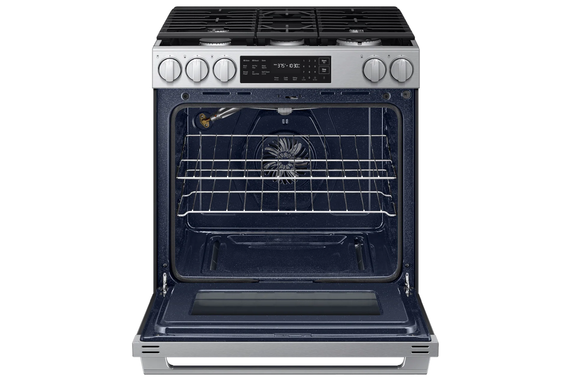 Samsung NSG80H60SR Bespoke Smart Slide-in Gas Range Pro Style Design  Air Fry Max  True Convection - Image 8