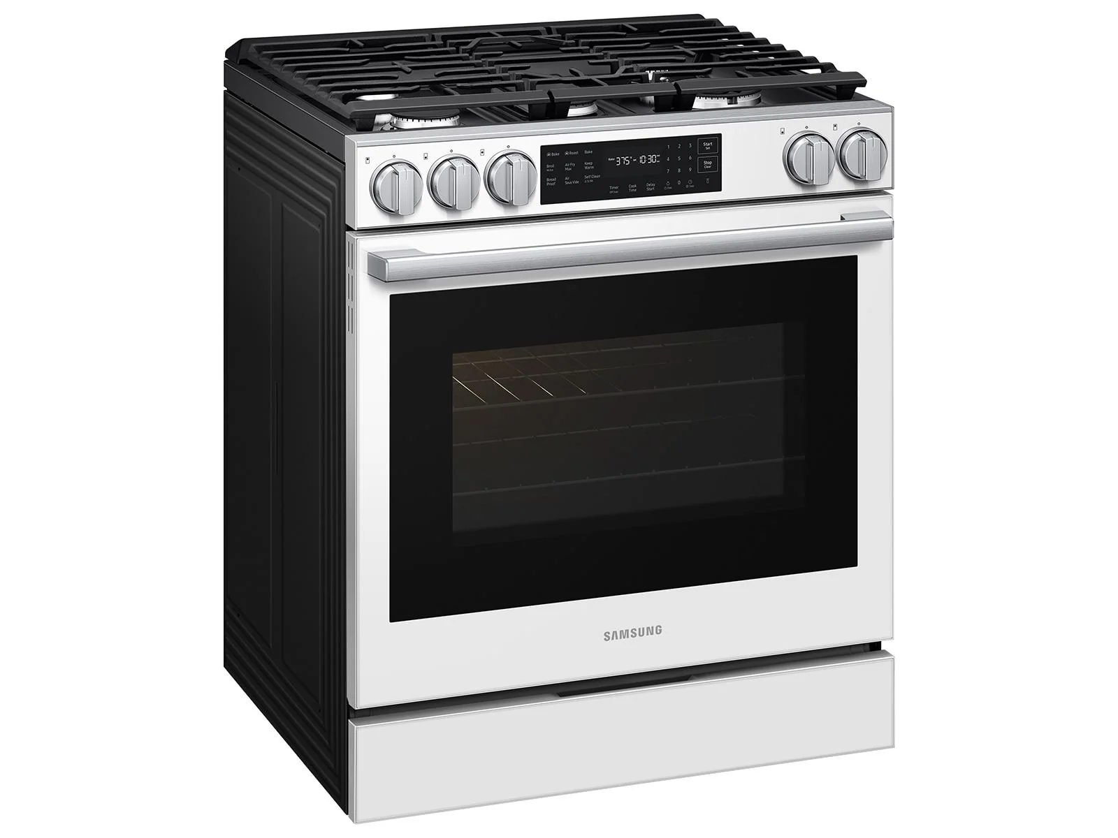 Samsung NSG80H60SW Bespoke Smart Slide-in Gas Range Pro Style Design Air Fry Max True Convection - Image 13