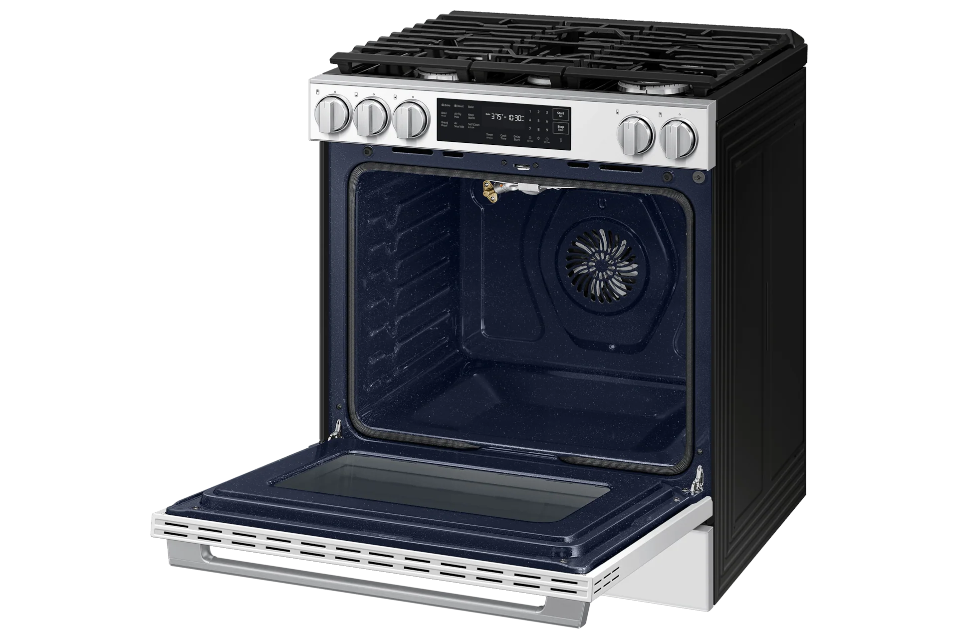 Samsung NSG80H60SW Bespoke Smart Slide-in Gas Range Pro Style Design Air Fry Max True Convection - Image 14