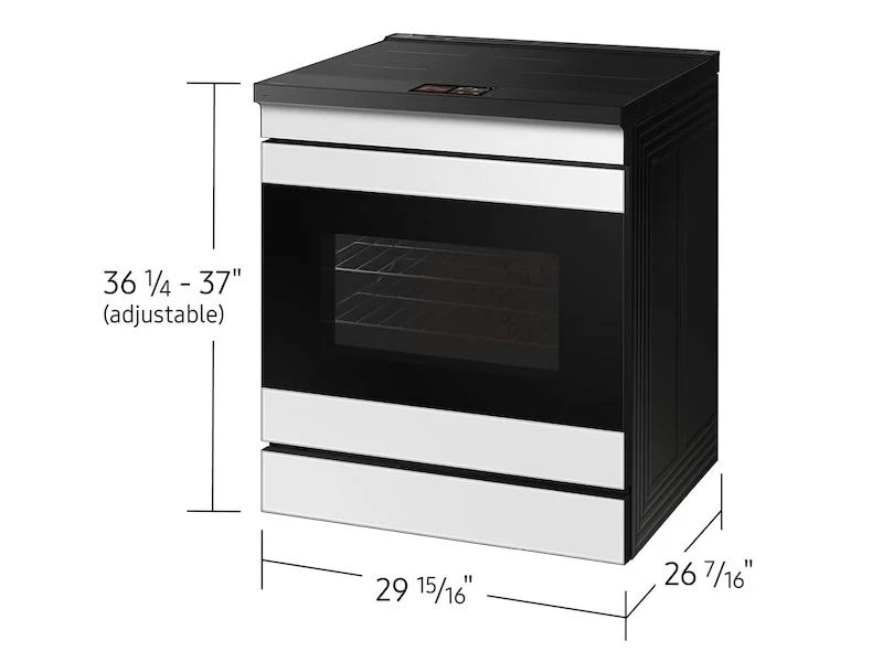 Samsung NSI6DG9900SR Bespoke 6.3 cu. ft. AI Slide-In Induction Range with AI Hub™ & Smart Oven Camera in Stainless Steel - Image 3