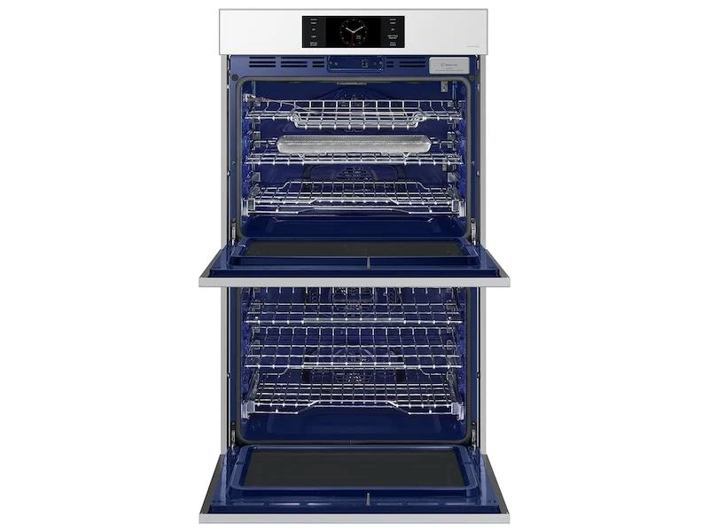 Samsung NV51CB700D12AA Bespoke 30" White Glass Double Wall Oven with AI Pro Cooking™ Camera - Image 8