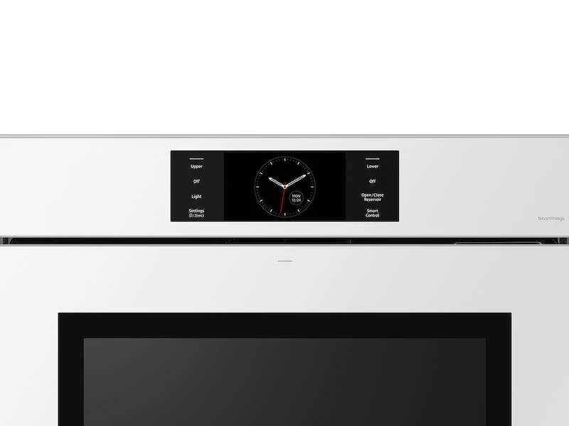 Samsung NV51CB700D12AA Bespoke 30" White Glass Double Wall Oven with AI Pro Cooking™ Camera - Image 9