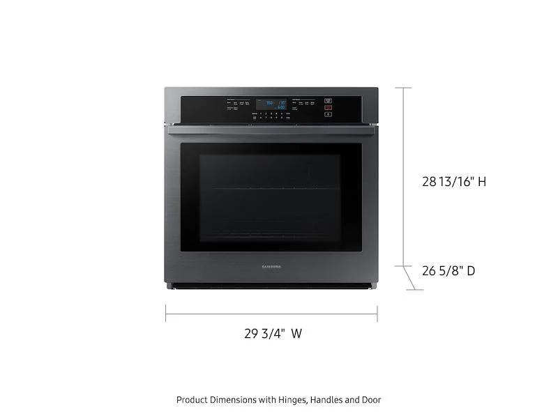 Samsung NV51T5511SG 30" Single Wall Oven in Black Stainless Steel - Image 3