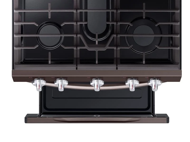 Samsung NX58R6631ST 5.8 cu. ft. Freestanding Gas Range with True Convection in Tuscan Stainless Steel - Image 11