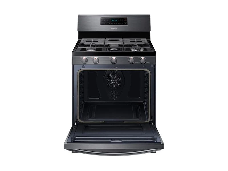 Samsung NX58T7511SG 5.8 cu. ft. Freestanding Gas Range with Air Fry and Convection in Black Stainless Steel - Image 10