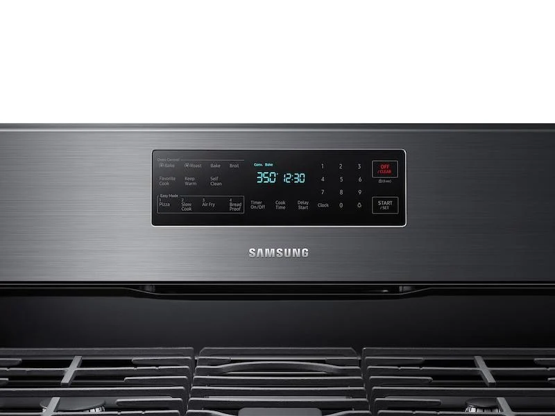 Samsung NX58T7511SG 5.8 cu. ft. Freestanding Gas Range with Air Fry and Convection in Black Stainless Steel - Image 6