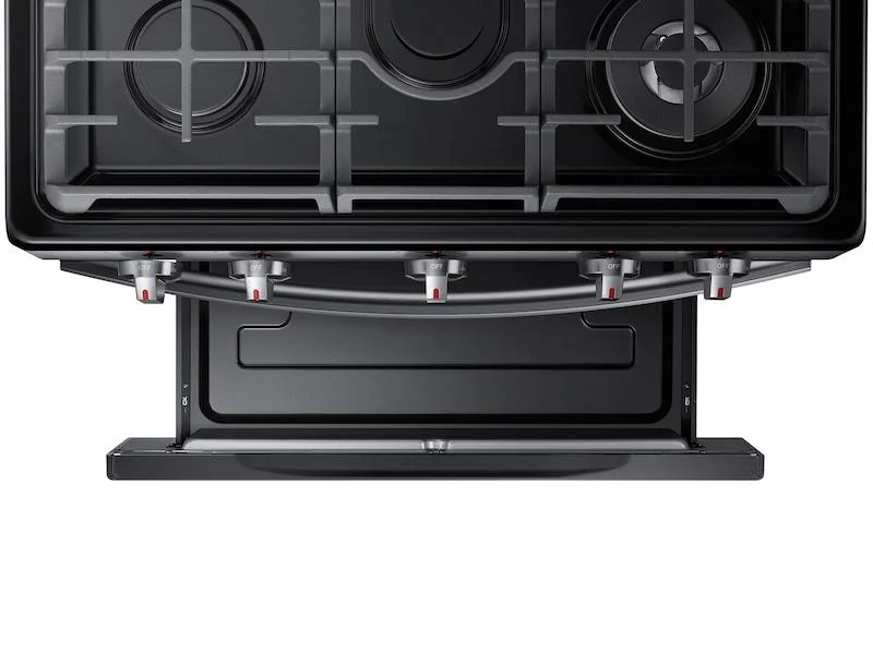 Samsung NX58T7511SG 5.8 cu. ft. Freestanding Gas Range with Air Fry and Convection in Black Stainless Steel - Image 7