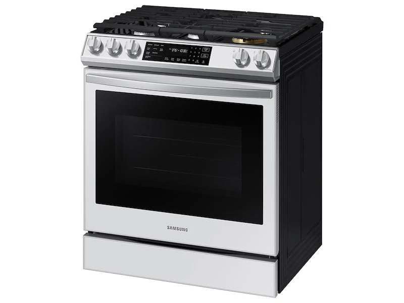 Samsung Bespoke 6.0 cu. ft. Smart Front Control Slide-In Gas Range with Air Fry - Image 6