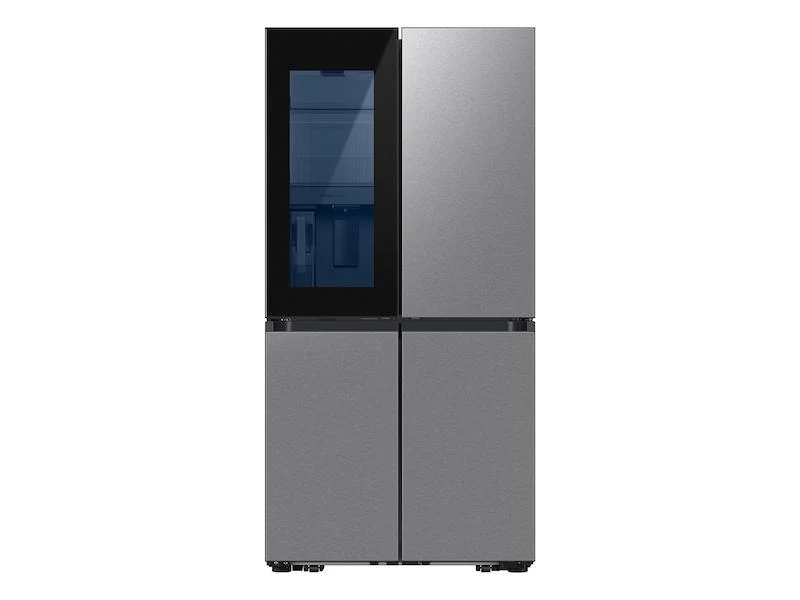 Samsung RF23DB9700QL Bespoke Counter Depth 4-Door Flex™ Refrigerator (23 cu. ft.) with Beverage Zone™ and Auto Open Door in Stainless Steel