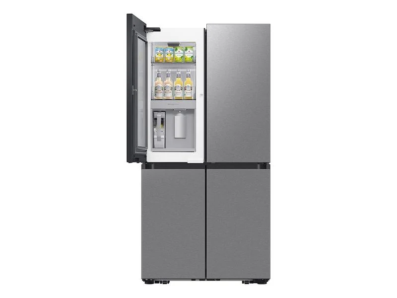Samsung RF23DB9700QL Bespoke Counter Depth 4-Door Flex™ Refrigerator (23 cu. ft.) with Beverage Zone™ and Auto Open Door in Stainless Steel - Image 2