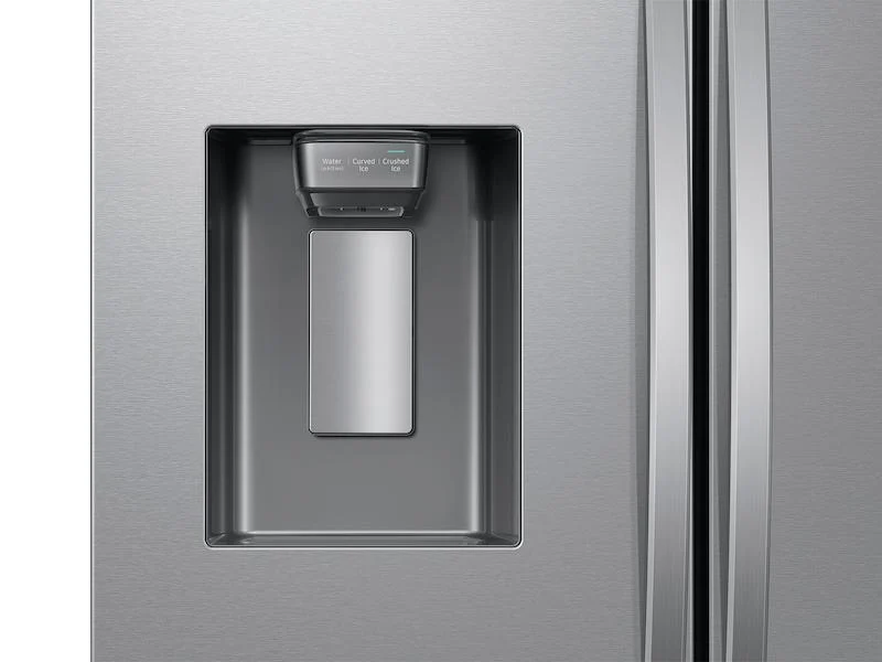 Samsung RF27CG5900SRAA 25 cu. ft. Mega Capacity Counter Depth 3-Door French Door Refrigerator with Family Hub™ in Stainless Steel - Image 3
