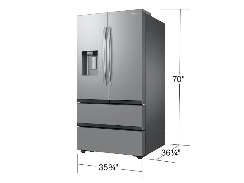 Samsung RF31CG7400SRAA 30 cu. ft. Mega Capacity 4-Door French Door Refrigerator with Four Types of Ice in Stainless Steel - Image 2