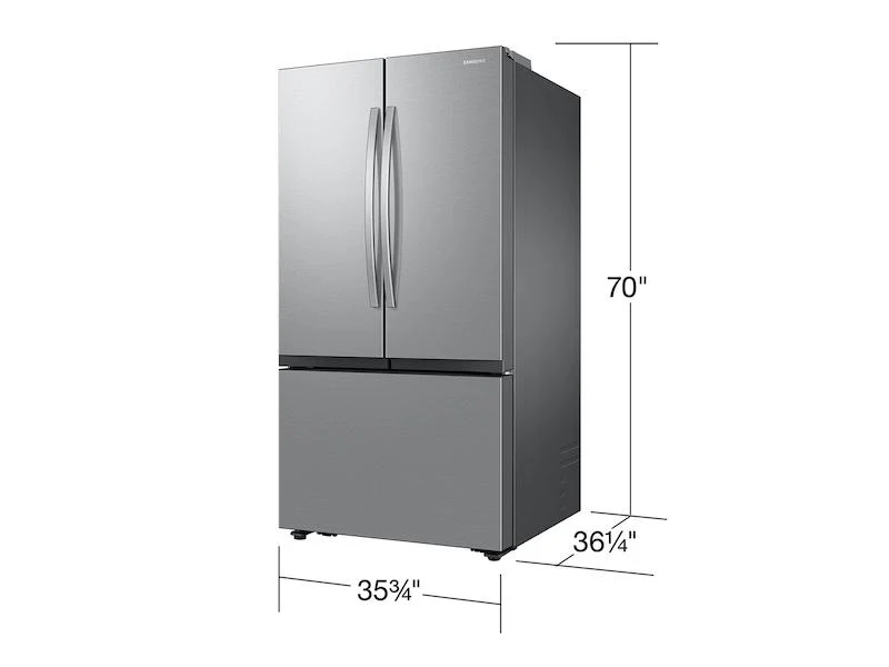 Samsung RF32CG5100SRAA 32 cu. ft. Mega Capacity 3-Door French Door Refrigerator with Dual Auto Ice Maker in Stainless Steel - Image 2