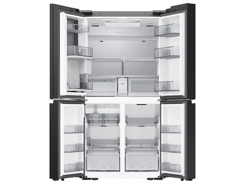 Samsung RM80F23VMR Bespoke 23 cu. ft. Counter Depth 4-Door French Door Refrigerator with AI Hybrid Cooling & Beverage Center™ in Stainless Steel - Image 4