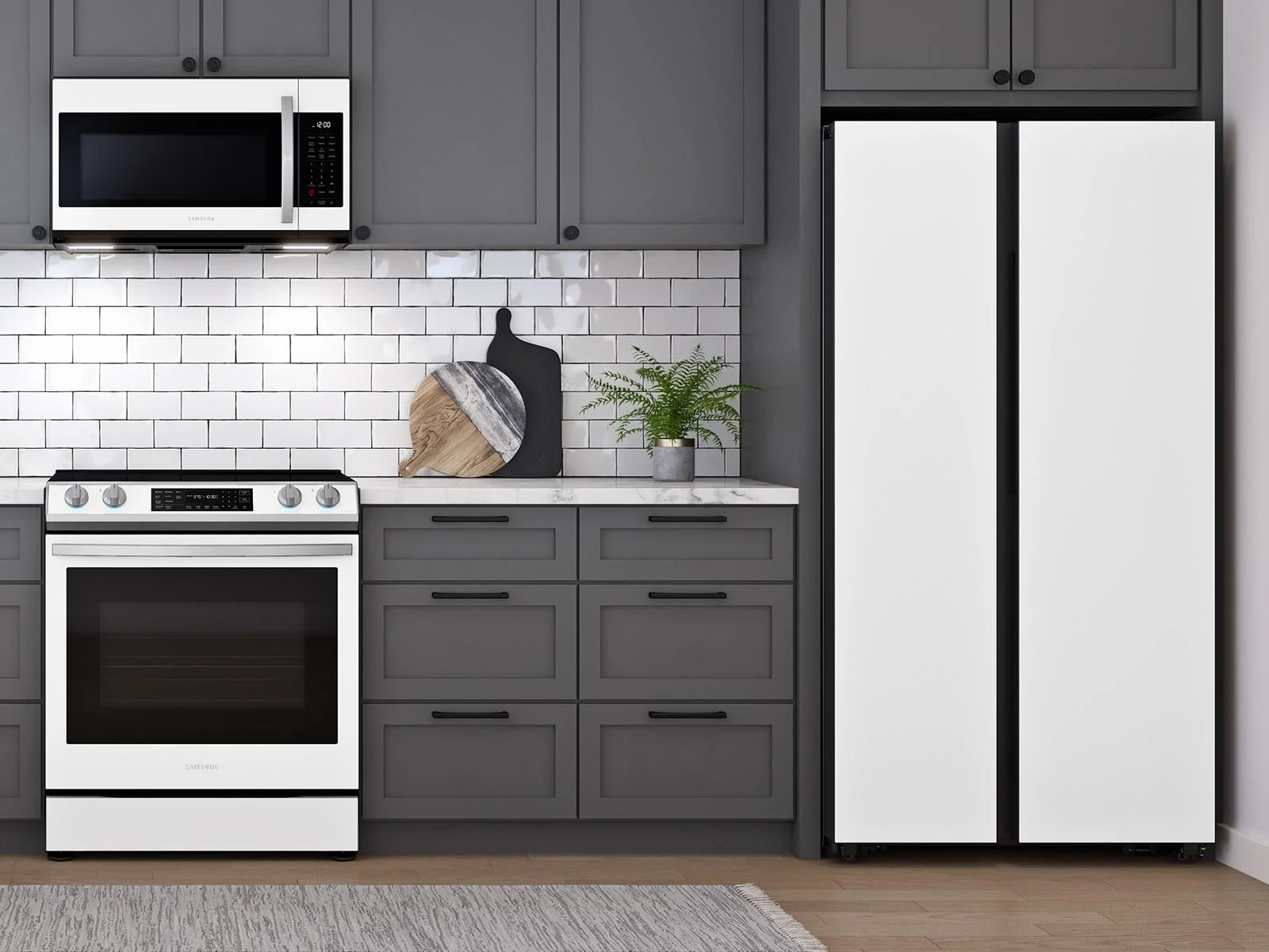 Samsung RS28CB760012 Bespoke AI Side-by-Side Inner Beverage Center™  Auto Open Door  28 cu.ft. - Image 7
