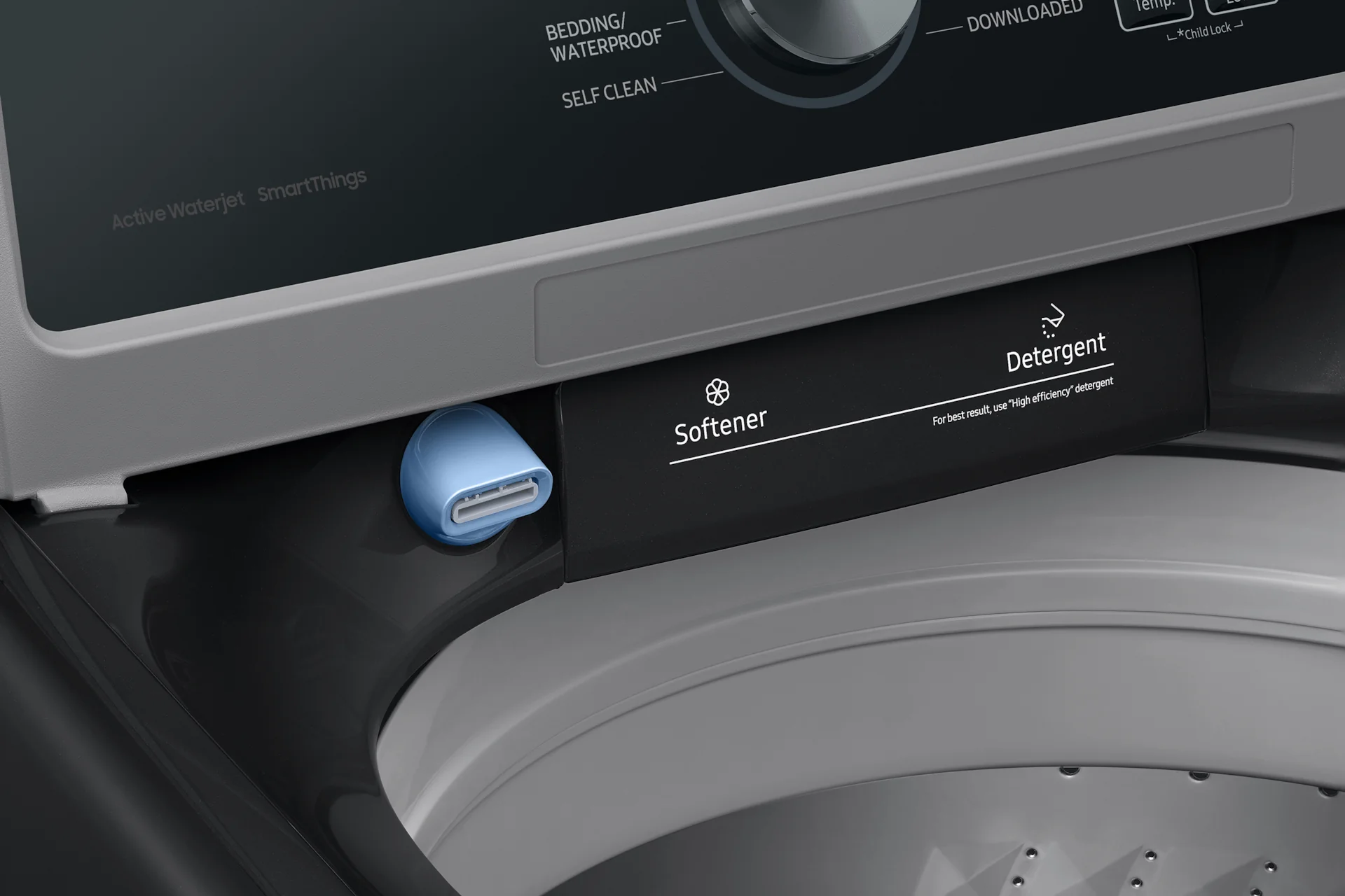 Samsung WA46CG3505AV Top Load Washer ActiveWave™ Agitator Wi-Fi 4.6 cu.ft. - Image 10