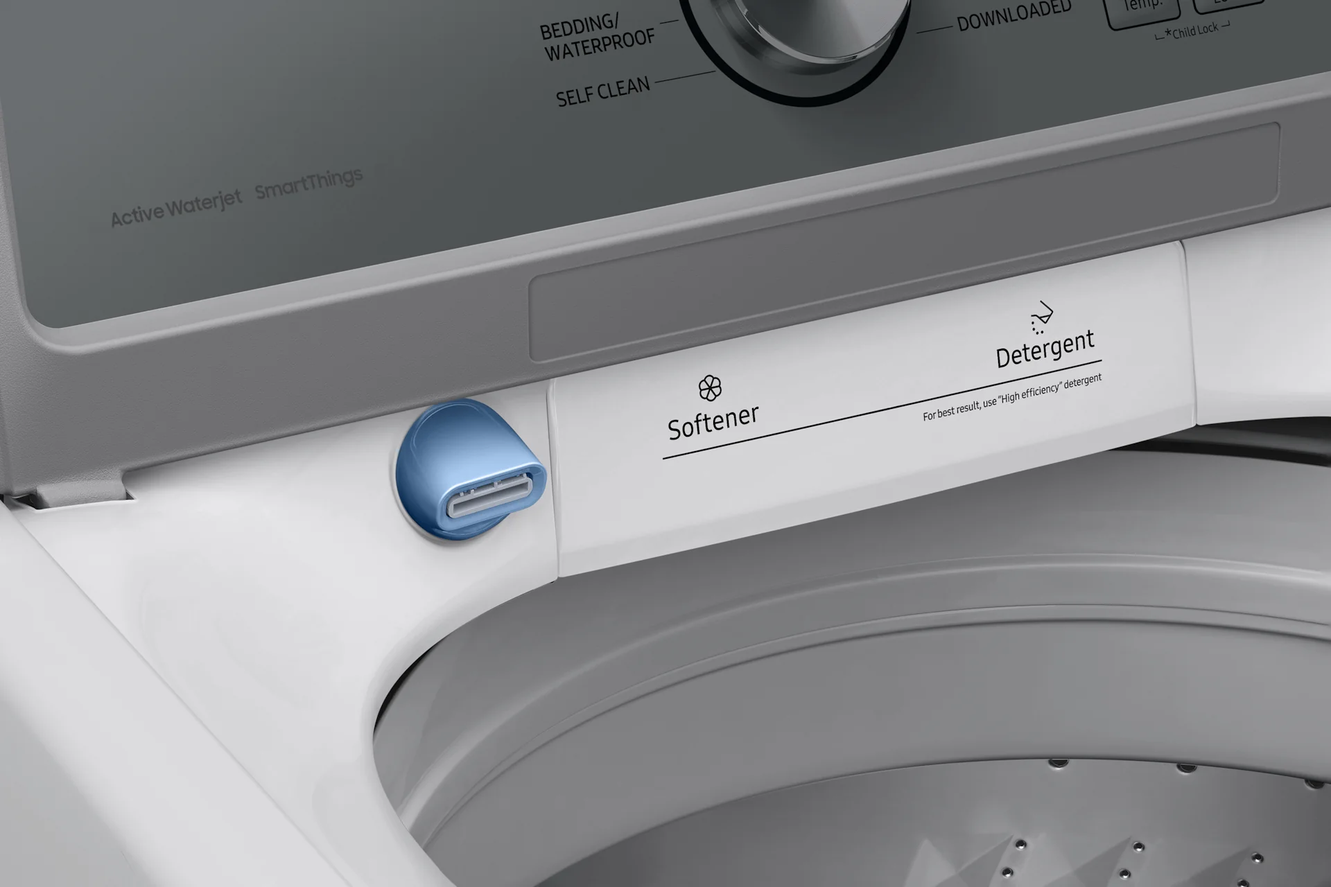 Samsung WA46CG3505AW Top Load Washer ActiveWave™ Agitator  Wi-Fi  4.6 cu.ft. - Image 10