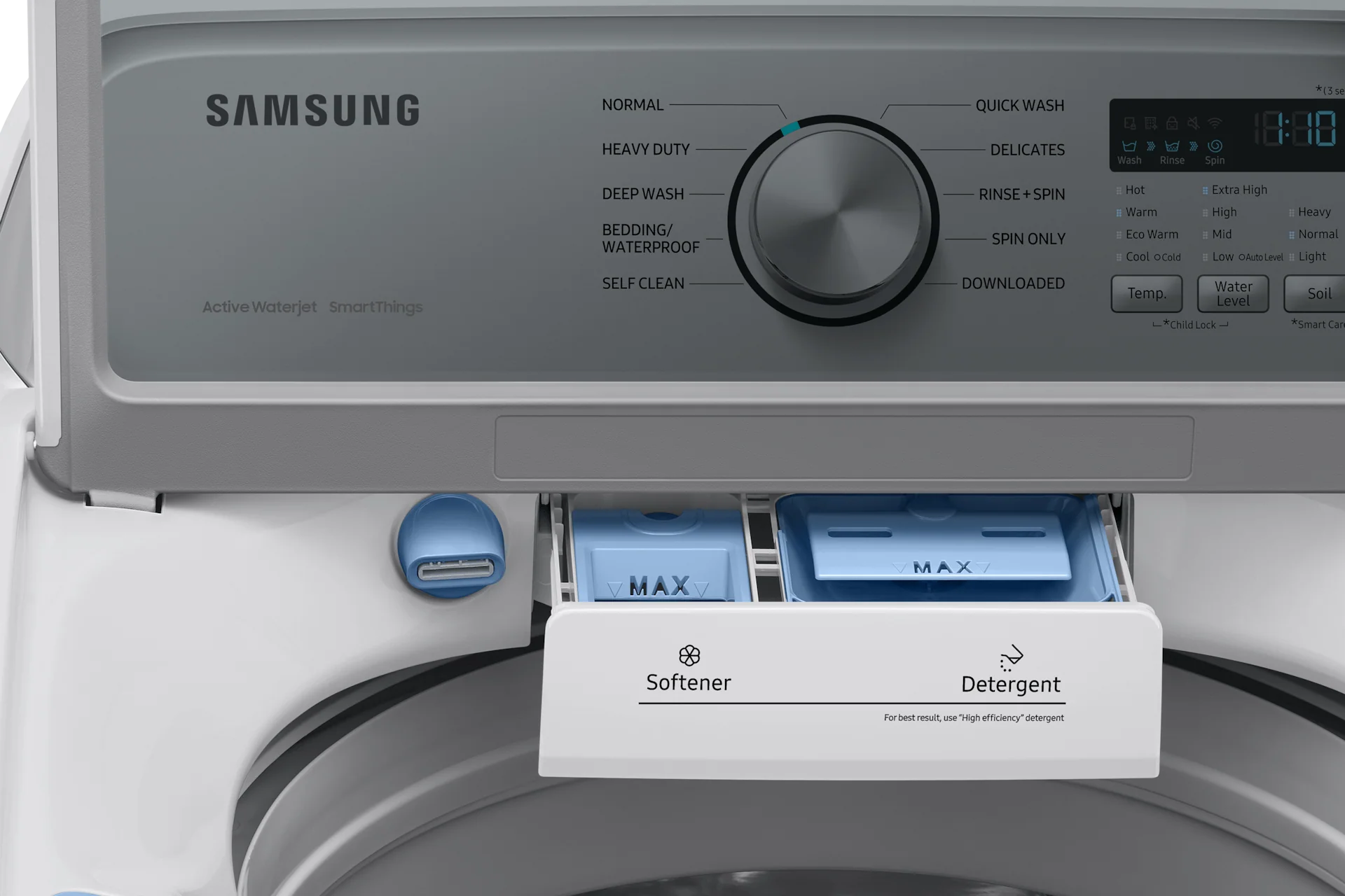 Samsung WA46CG3505AW Top Load Washer ActiveWave™ Agitator  Wi-Fi  4.6 cu.ft. - Image 11