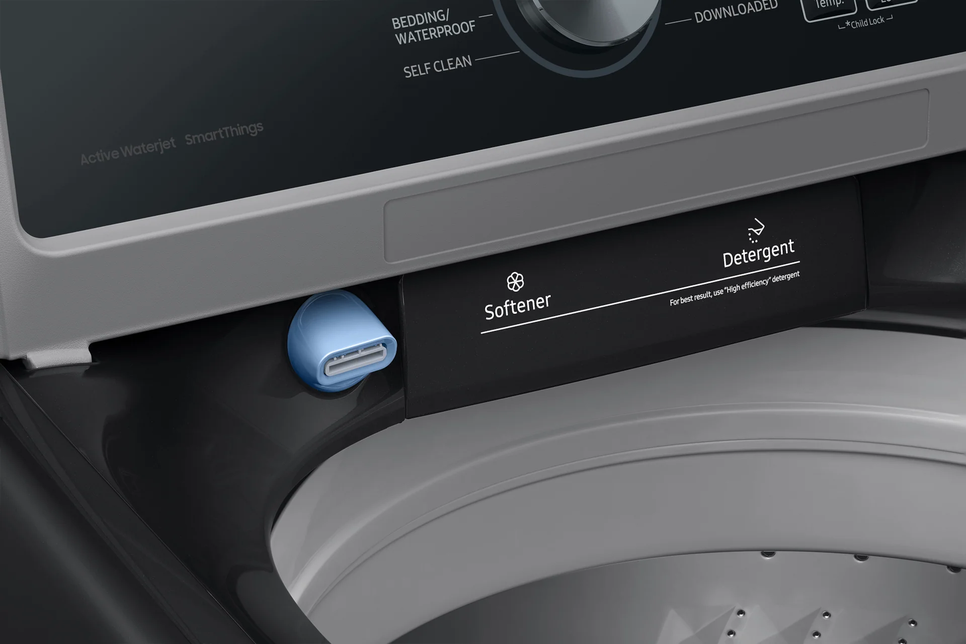 Samsung WA47CG3500AV Top Load Washer Wi-Fi & SmartThings Active WaterJet 4.7 cu.ft. - Image 9