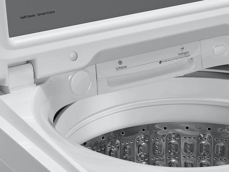 4.9 cu. ft. Large Capacity Top Load Washer with ActiveWave™ Agitator and Deep Fill in White - Image 6