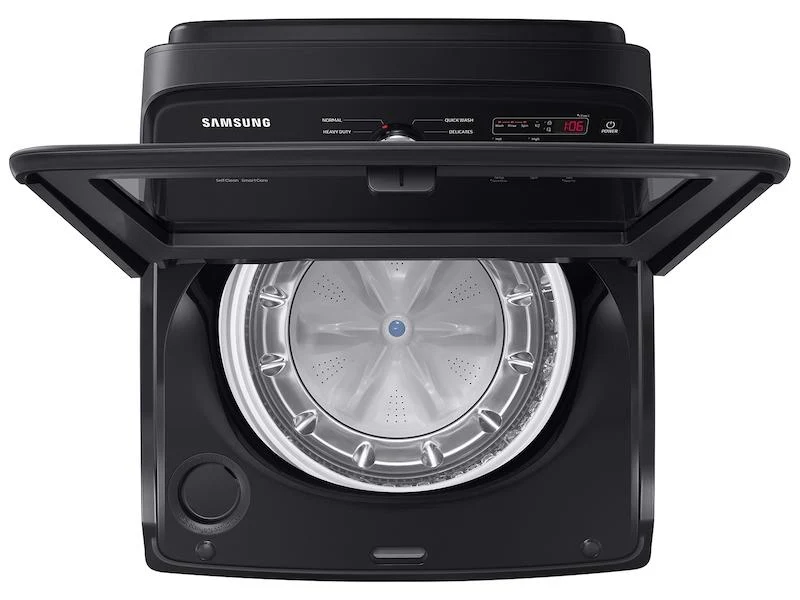 5.0 cu. ft. Large Capacity Top Load Washer with Deep Fill and EZ Access Tub in Brushed Black - Image 5